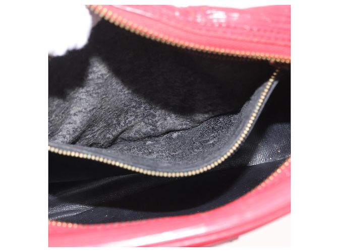 LOUIS VUITTON Borsa a Spalla Epi Jeune Fille MM Rossa M52157 LV Auth ARZ077 Rosso - vista 10