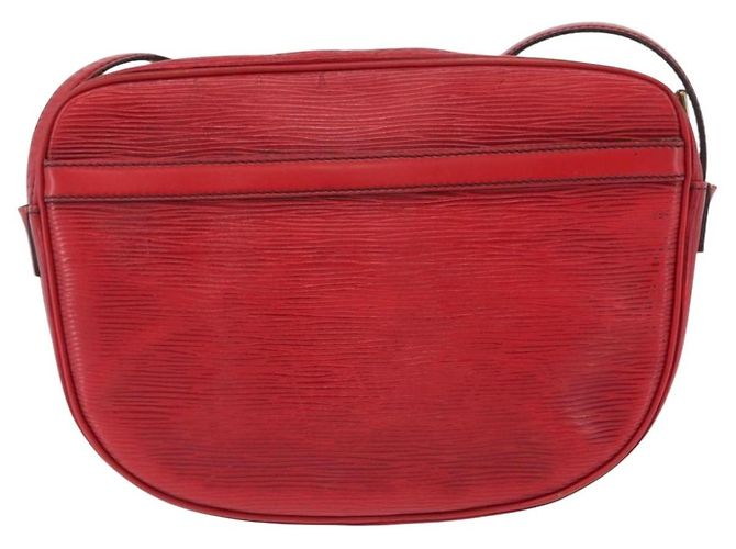 LOUIS VUITTON Borsa a Spalla Epi Jeune Fille MM Rossa M52157 LV Auth ARZ077 Rosso - vista 2