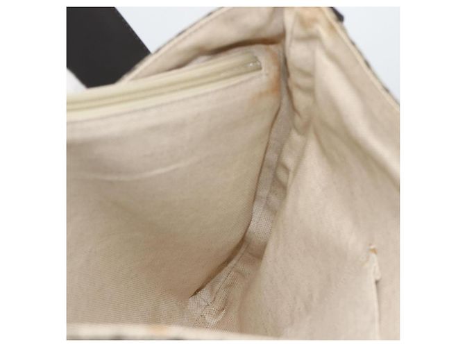 Gucci Borsa a Spalla GG Supreme PVC Oro Beige 223666 Auth ka3168 D'oro - vista 19