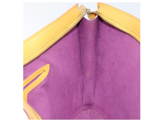 LOUIS VUITTON Borsa da Shopping Epi Saint Jacques Gialla M52269 LV Auth ep13813 Giallo - vista 18