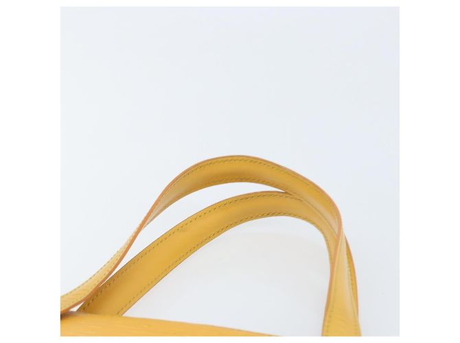 LOUIS VUITTON Borsa da Shopping Epi Saint Jacques Gialla M52269 LV Auth ep13813 Giallo - vista 8