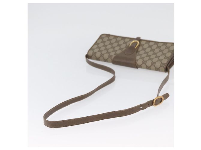 Gucci Borsa a Spalla GG Supreme PVC Beige Oro Auth ka3113 D'oro - vista 7