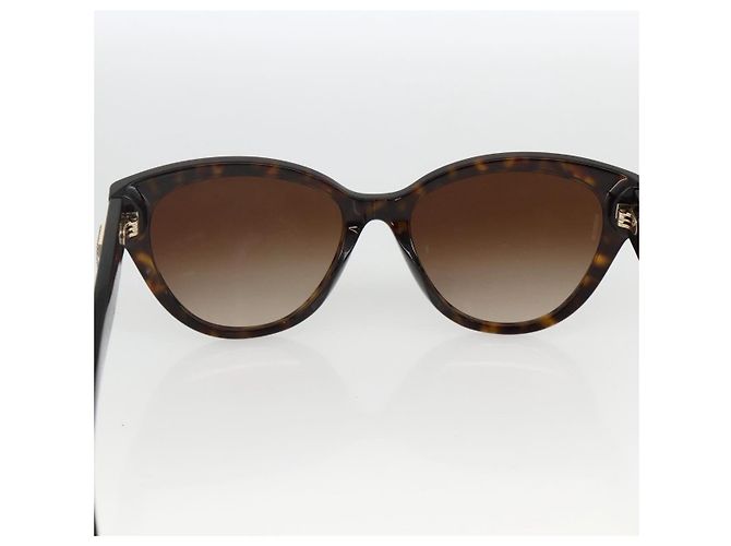 Gafas de sol CHANEL de plástico marrón CC Auth BA11463 Castaño - vista 9
