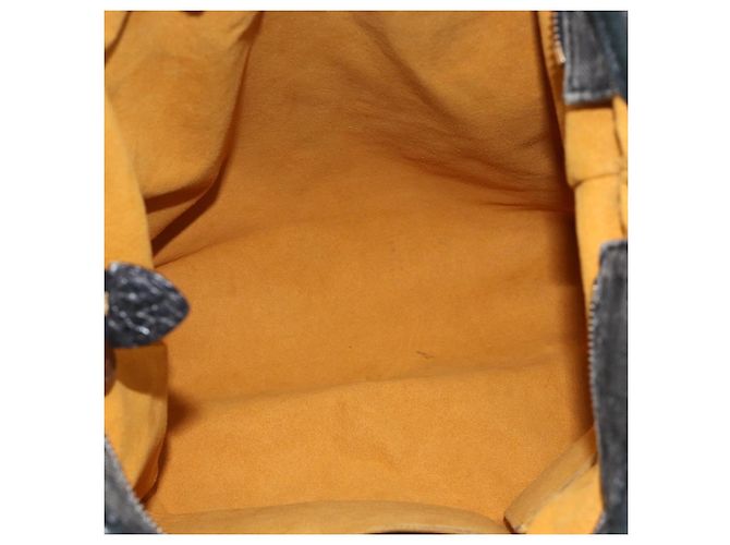 LOUIS VUITTON Borsa Neo Cabby MM in denim Monogram 2way Nera M95351 LV Auth ep13741A Nero - vista 11
