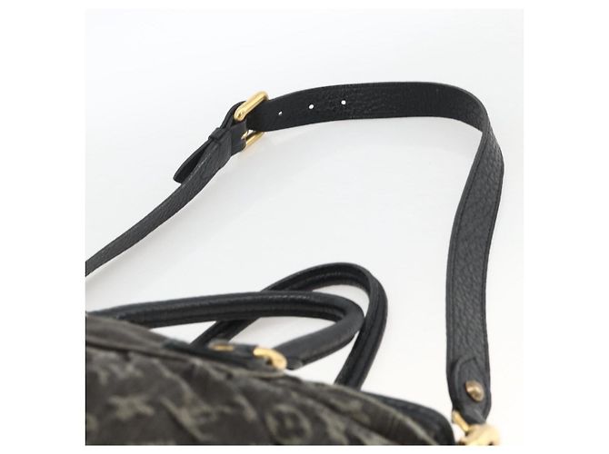 LOUIS VUITTON Borsa Neo Cabby MM in denim Monogram 2way Nera M95351 LV Auth ep13741A Nero - vista 15