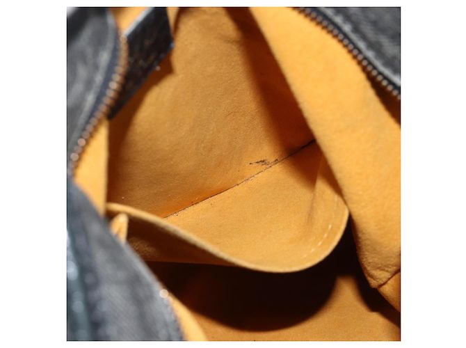 LOUIS VUITTON Borsa Neo Cabby MM in denim Monogram 2way Nera M95351 LV Auth ep13741A Nero - vista 22