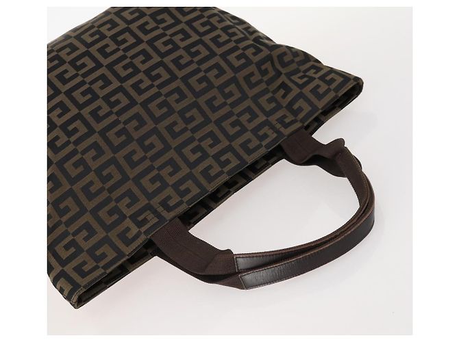 BALLY Dior Fendi Borsa a Spalla in Camoscio a Nido d'Api 3 Set Grigio Blu Marino Nero Auth 172316 Marrone Blu navy - vista 5
