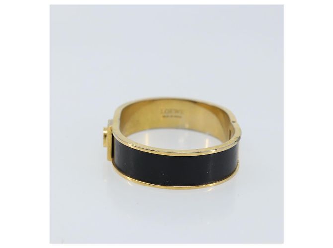 Bracciale bangle in metallo nero LOEWE Auth bs33970 - vista 4