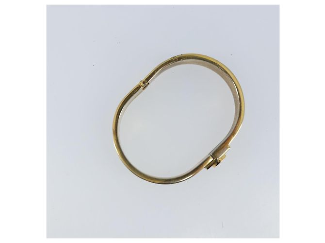 Bracciale bangle in metallo nero LOEWE Auth bs33970 - vista 6