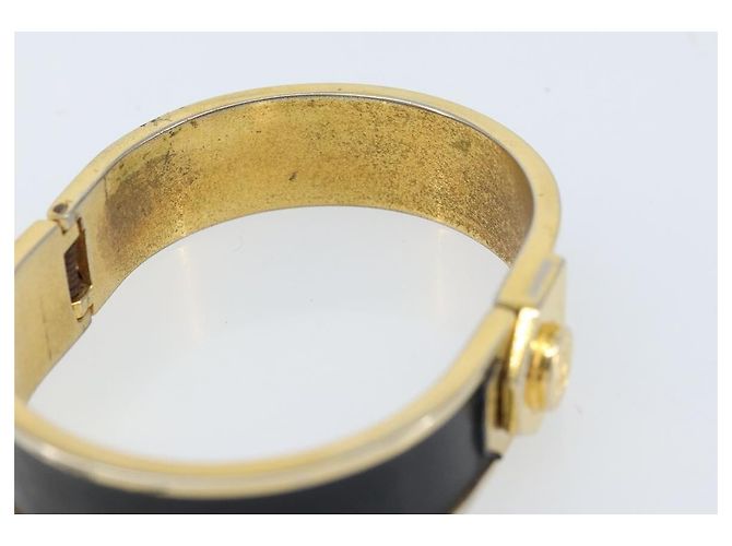Bracciale bangle in metallo nero LOEWE Auth bs33970 - vista 8