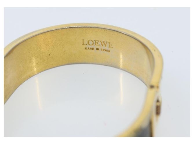 Bracciale bangle in metallo nero LOEWE Auth bs33970 - vista 9
