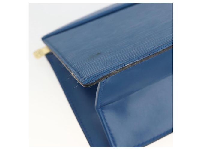 LOUIS VUITTON Epi Trousse Crete Pouch Blu M48405 LV Auth ka3162 - vista 14