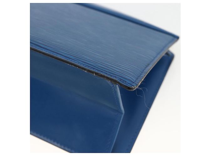 LOUIS VUITTON Epi Trousse Crete Pouch Blu M48405 LV Auth ka3162 - vista 15