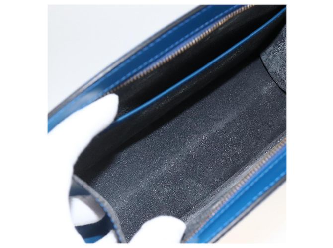 LOUIS VUITTON Epi Trousse Crete Pouch Blu M48405 LV Auth ka3162 - vista 9