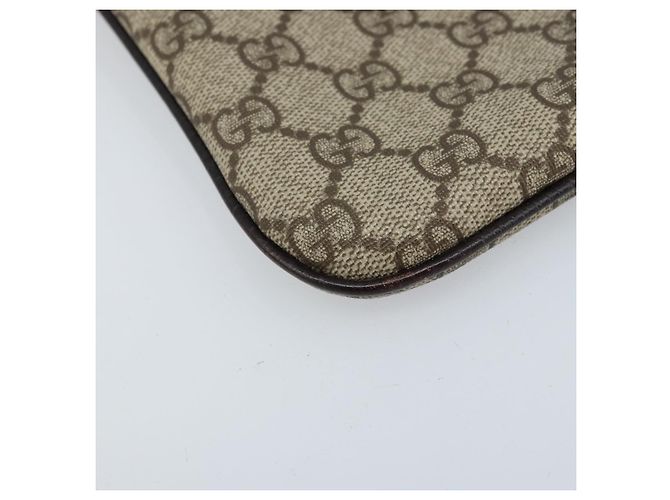 Gucci Borsa a mano GG Supreme in PVC beige 114600 Auth ep13815 - vista 14