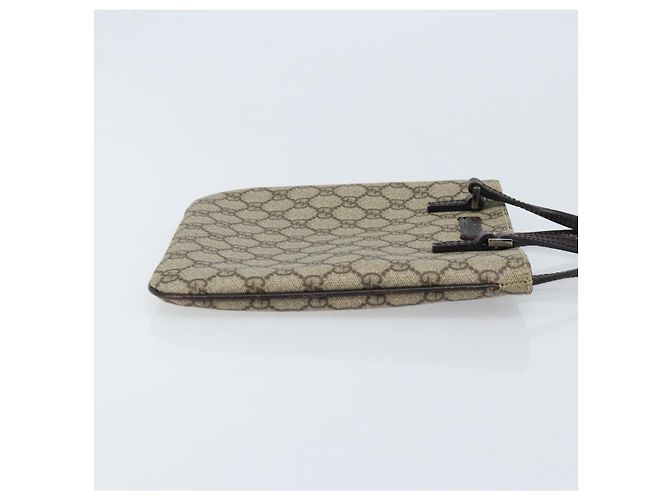 Gucci Borsa a mano GG Supreme in PVC beige 114600 Auth ep13815 - vista 3