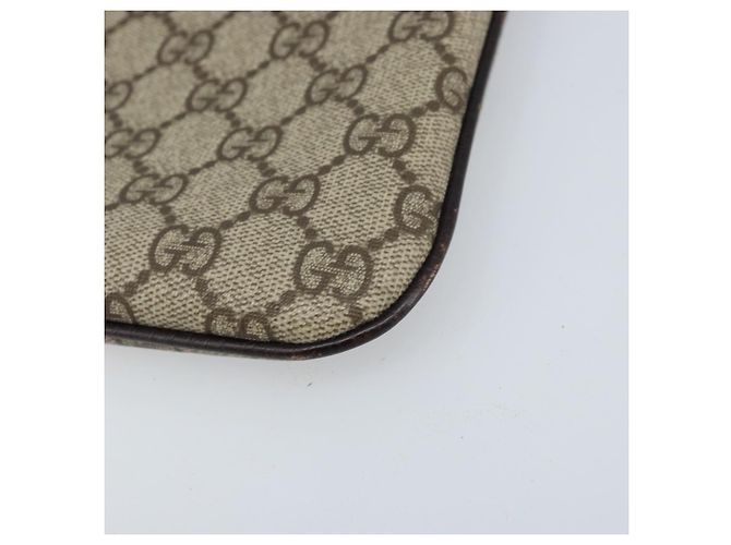Gucci Borsa a mano GG Supreme in PVC beige 114600 Auth ep13815 - vista 9