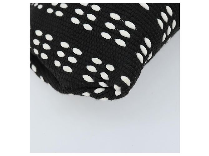 Borsa a Spalla Miu Miu in Tela Nera Argento Auth BSZ027 Nero - vista 14