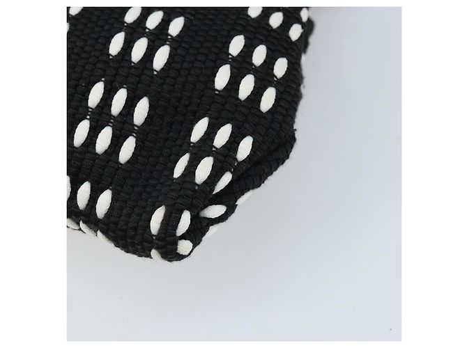 Borsa a Spalla Miu Miu in Tela Nera Argento Auth BSZ027 Nero - vista 15