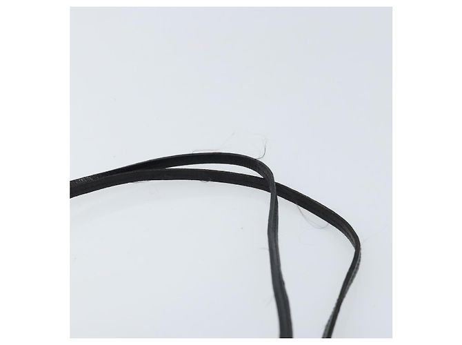 Borsa a Spalla Miu Miu in Tela Nera Argento Auth BSZ027 Nero - vista 8