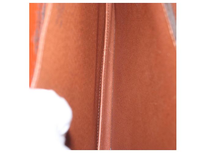 LOUIS VUITTON Cartella Consulente Epi Marrone M54423 LV Auth BA11220 - vista 10