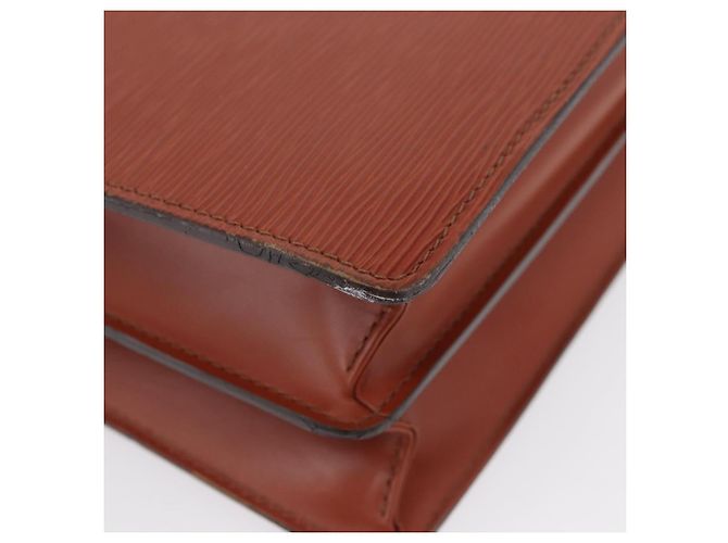 LOUIS VUITTON Cartella Consulente Epi Marrone M54423 LV Auth BA11220 - vista 14