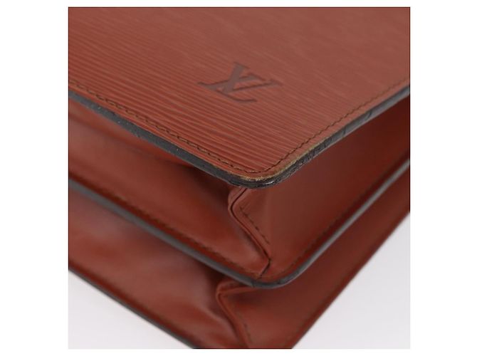 LOUIS VUITTON Cartella Consulente Epi Marrone M54423 LV Auth BA11220 - vista 15