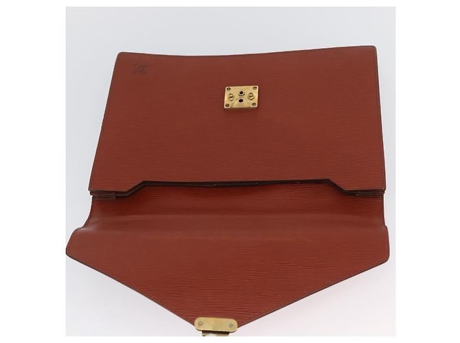 LOUIS VUITTON Cartella Consulente Epi Marrone M54423 LV Auth BA11220 - vista 19