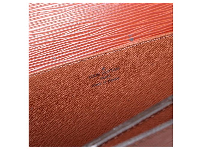 LOUIS VUITTON Cartella Consulente Epi Marrone M54423 LV Auth BA11220 - vista 20