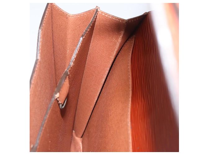 LOUIS VUITTON Cartella Consulente Epi Marrone M54423 LV Auth BA11220 - vista 22
