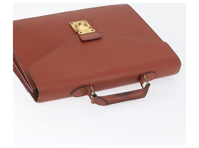 LOUIS VUITTON Cartella Consulente Epi Marrone M54423 LV Auth BA11220 - vista 6