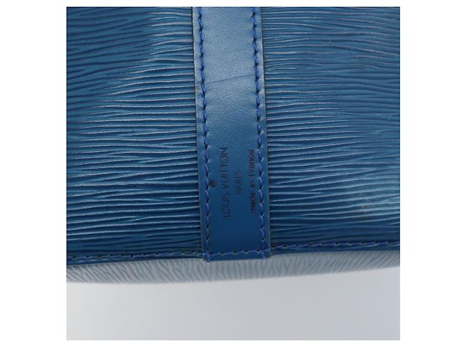 Noe LOUIS VUITTON Borsa a Spalla Petit Noé Epi Blu M44105 LV Auth ARZ155 - vista 17