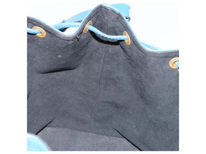 Noe LOUIS VUITTON Borsa a Spalla Petit Noé Epi Blu M44105 LV Auth ARZ155 - vista 18
