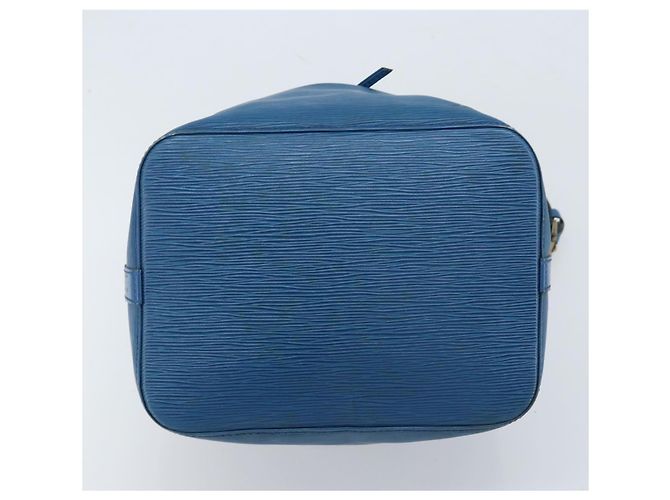 Noe LOUIS VUITTON Borsa a Spalla Petit Noé Epi Blu M44105 LV Auth ARZ155 - vista 5