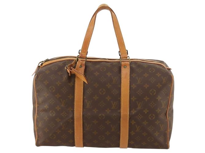 LOUIS VUITTON Borsa Boston Sac Souple 45 Monogram M41624 LV Auth bs33408 Monogramma - vista 13