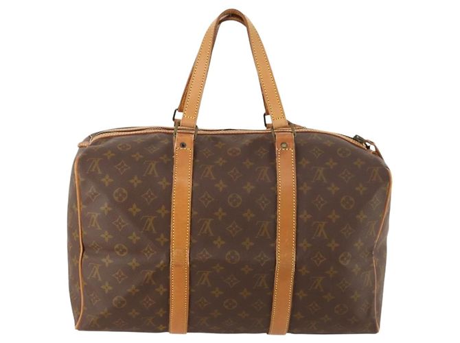 LOUIS VUITTON Borsa Boston Sac Souple 45 Monogram M41624 LV Auth bs33408 Monogramma - vista 2