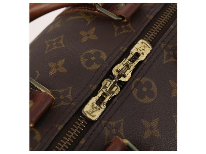 LOUIS VUITTON Monogram Keepall Bandouliere 45 Borsa Boston M41418 LV Auth bs33409 Monogramma - vista 10