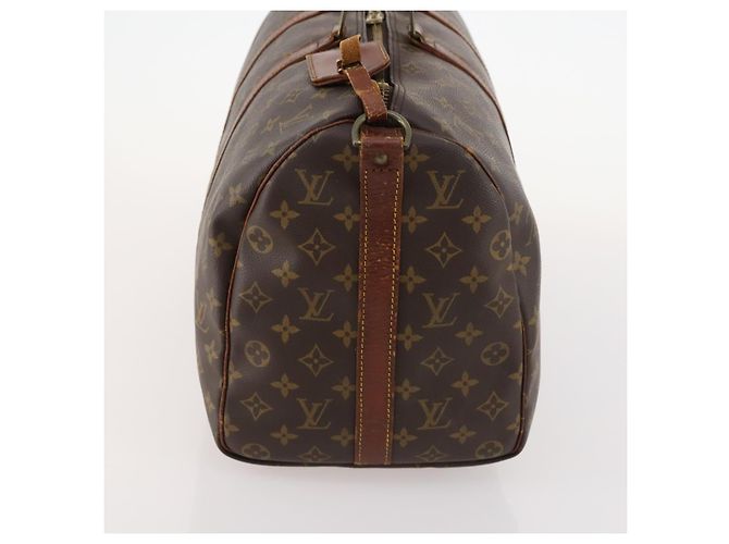 LOUIS VUITTON Monogram Keepall Bandouliere 45 Borsa Boston M41418 LV Auth bs33409 Monogramma - vista 3