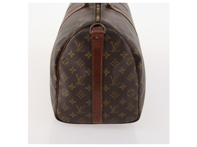 LOUIS VUITTON Monogram Keepall Bandouliere 45 Borsa Boston M41418 LV Auth bs33409 Monogramma - vista 4