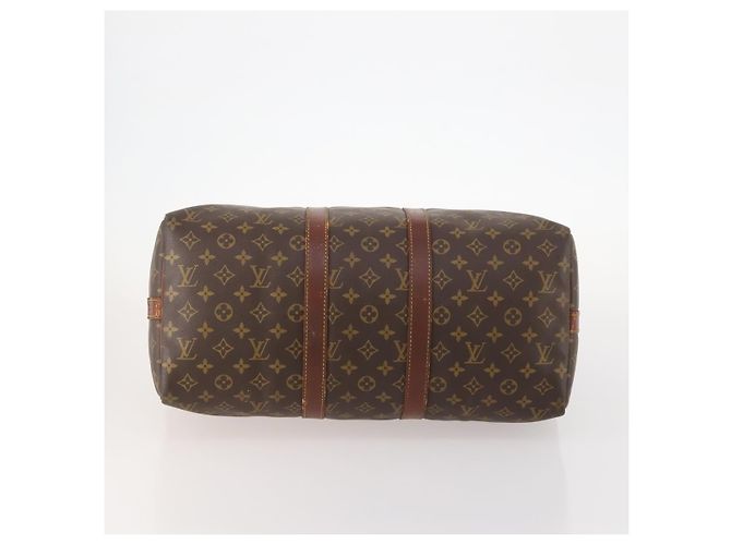 LOUIS VUITTON Monogram Keepall Bandouliere 45 Borsa Boston M41418 LV Auth bs33409 Monogramma - vista 5
