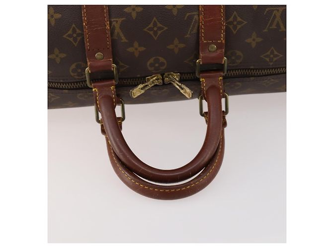LOUIS VUITTON Monogram Keepall Bandouliere 45 Borsa Boston M41418 LV Auth bs33409 Monogramma - vista 7