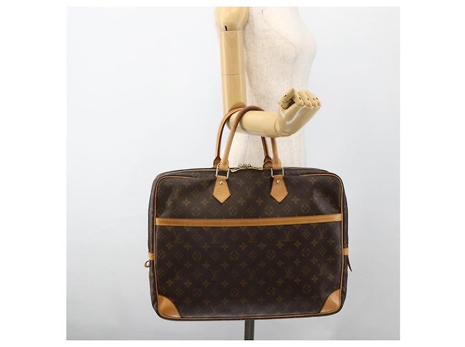 LOUIS VUITTON Porta Documenti da Viaggio 2 Scomparti Briefcase M53362 Auth BSZ043 Monogramma - vista 24
