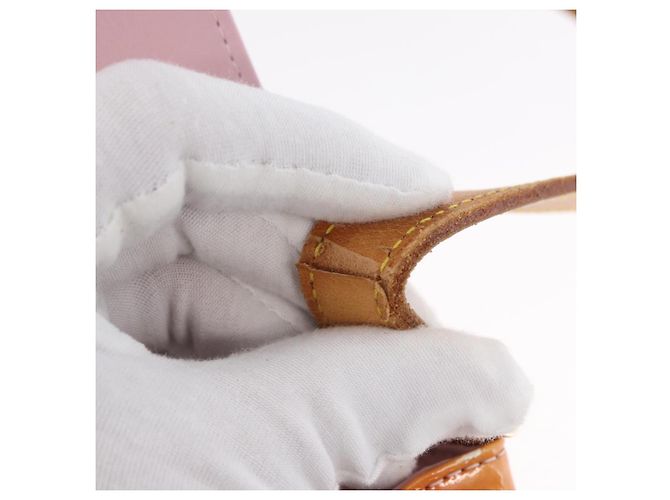 LOUIS VUITTON Borsa Vernis Thompson Street Rosa Marshmallow M91070 Auth ARZ440 - vista 10