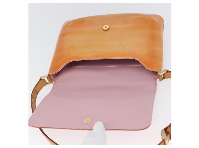 LOUIS VUITTON Borsa Vernis Thompson Street Rosa Marshmallow M91070 Auth ARZ440 - vista 20