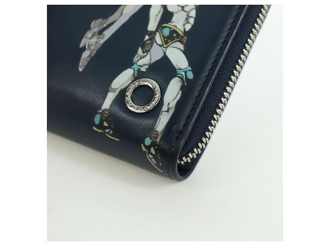 Bulgari Cartera Keeler Queen Navy Auth BVLGARI x JoJo's Bizarre Adventure 167095SM - vista 15