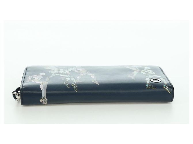 Bulgari Cartera Keeler Queen Navy Auth BVLGARI x JoJo's Bizarre Adventure 167095SM - vista 7