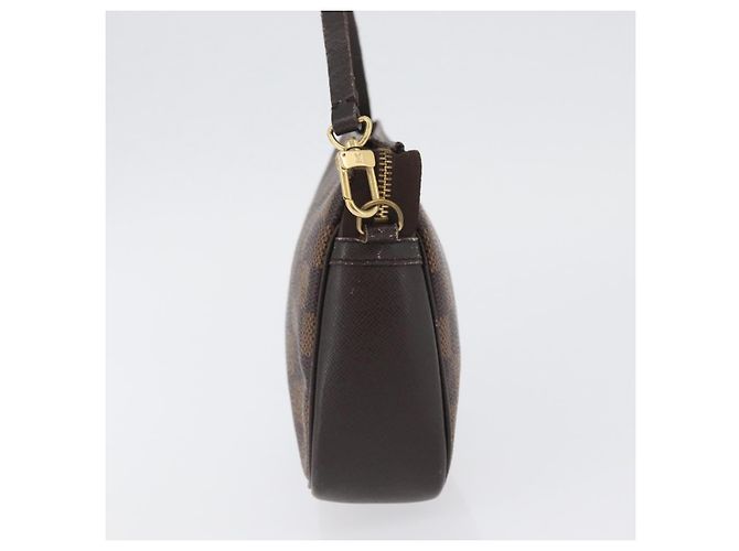 LOUIS VUITTON Pochette per Trucco Damier Ebene N51982 LV Auth ARZ134 - vista 3