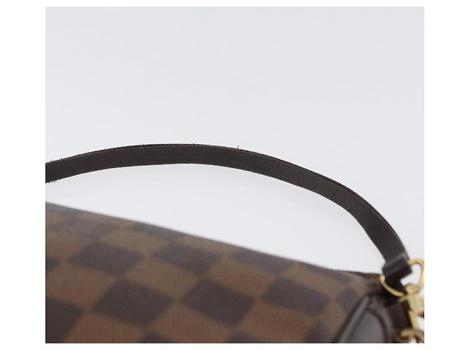 LOUIS VUITTON Pochette per Trucco Damier Ebene N51982 LV Auth ARZ134 - vista 8