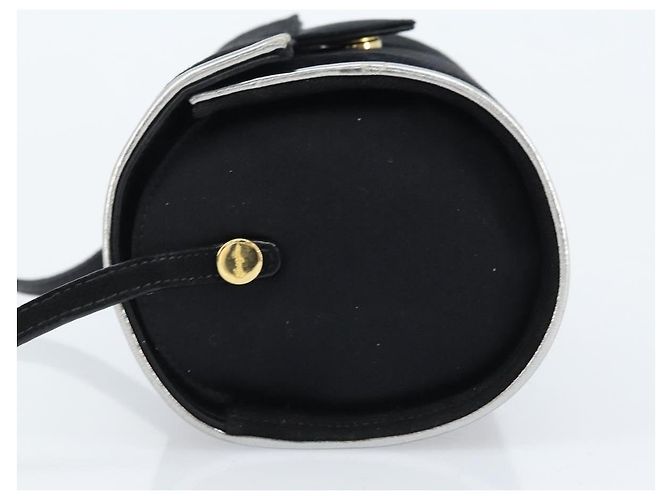 Borsa a Spalla Salvatore Ferragamo in Camoscio Nero Argento Oro Auth 174603 D'oro - vista 4