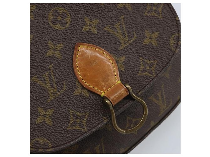 LOUIS VUITTON Borsa a Spalla Monogram Saint Cloud MM M51243 LV Auth ARZ401 Monogramma - vista 17